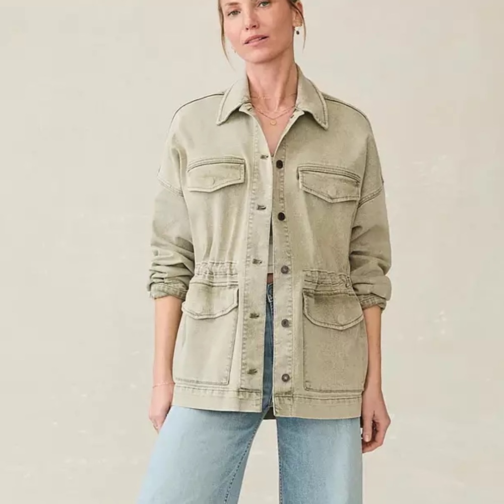 Faherty, Sunwashed Denim Jacket